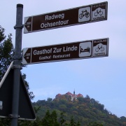 Blick auf Schloss Bieberstein