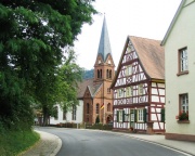 Ortsdurchfahrt in Bobenthal