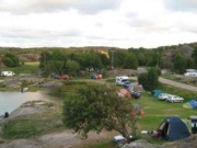 Campingplatz auf Malö
