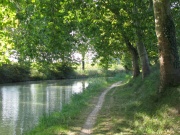 Kanal zwischen Carcassonne und Castelnaudary
