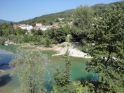 Kanal an der Soca