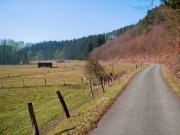 Radweg vor Padberg