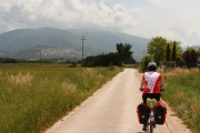 Auf dem Weg nach Assisi.