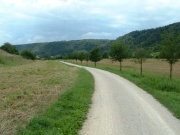 Feinschotterweg vor Gungolding
