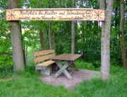 Rastplatz für Radler bei Frommetsfelden 