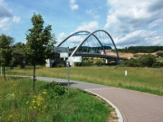 Neue Mainbrücke nördlich von Marktheidenfeld 