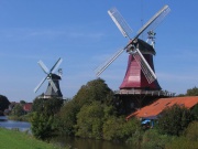 Zwillingsmühlen in Greetsiel