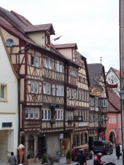 Häuserzeile in Ochsenfurt