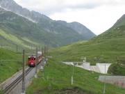 Anstieg zum Oberalppass