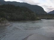 Zusammenfluss von Vorder- und Hinterrhein