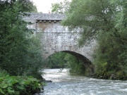 Römerbrücke über die Wertach