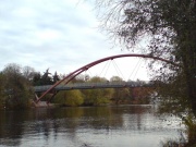Fuß- und Radbrücke über den Hohenzollernkanal nach Spandau