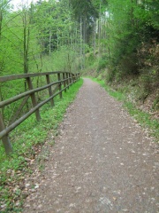 Neuer Radweg im Schedetal