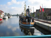 Maritimes Flair im Stadthafen von Ueckermünde
