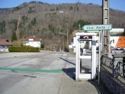 Wegweiser zum Voie Verte in Cornimont