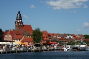 Waren, am Hafen