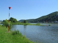 Lahnmündung in den Rhein