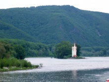 Bingen: Nahemündung u. Mäuseturm