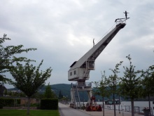 Bingen: Rheinpromenade, Hafenpark