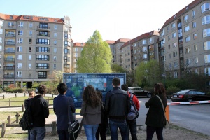 "Führerbunker" in the middle of late-GDR residential