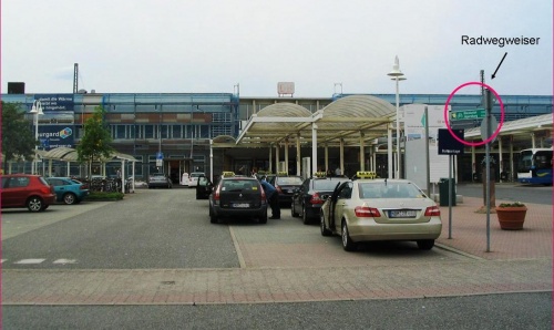 Homburg (Saar) Hauptbahnhof, Bahnhofsvorplatz